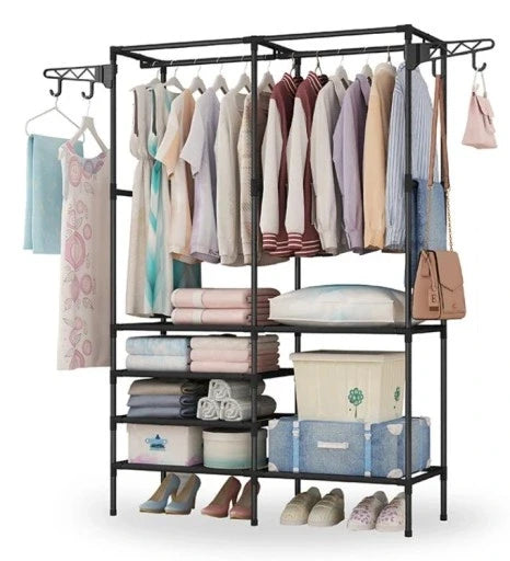 Вішалка для одягу Simple Coat Rack Double Row - Nekasell