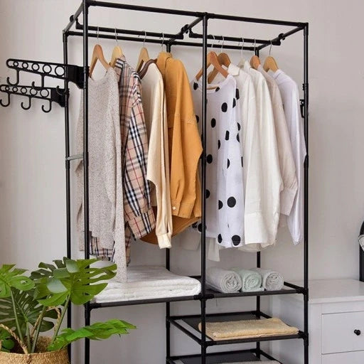 Вішалка для одягу Simple Coat Rack Double Row - Nekasell