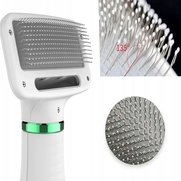 Фен-гребінець для тварин Pet Grooming Dryer WN-10 | 2-в-1 Сушка та Розчісування Шерсті Собак та Котів | Купити в Україні