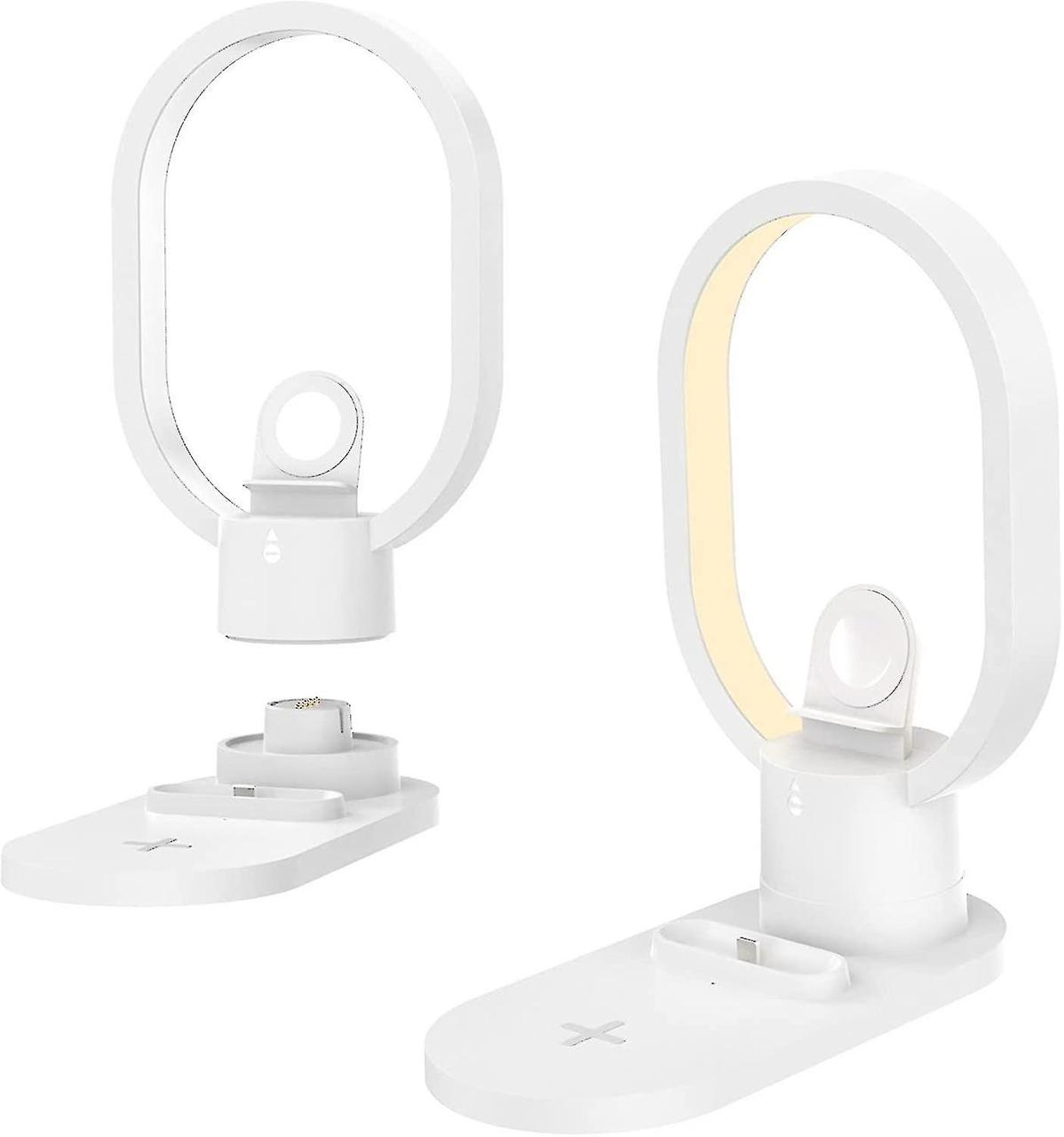 Бездротова зарядна станція - LED нічник 4в1 | 15 Вт - Nekasell