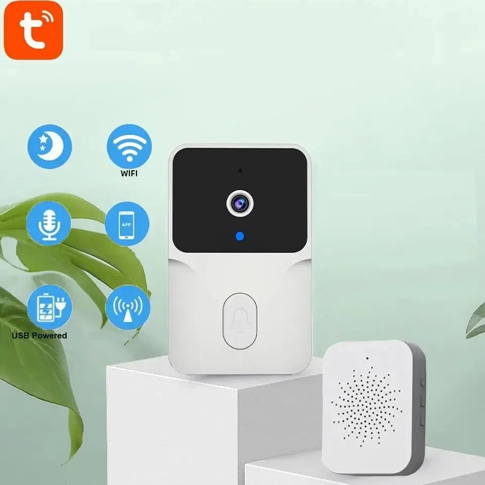 Бездротовий відеодзвінок WiFi Smart Doorbell M6 - Nekasell