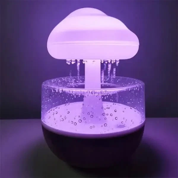 Зволожувач повітря Гриб з ефектом дощу / Аромадифузор-нічник - Nekasell