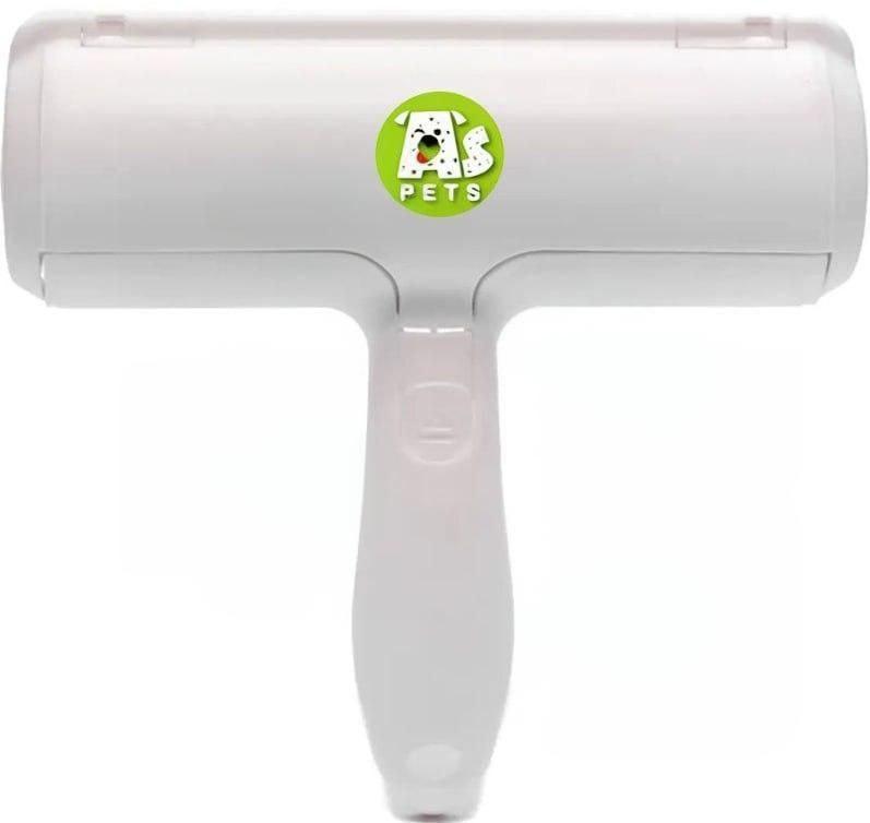 Щітка-Ролик від Шерсті Тварин Pet Hair Remover (Біла): Багаторазовий Валик з Контейнером для Чистки Меблів та Одягу - Nekasell