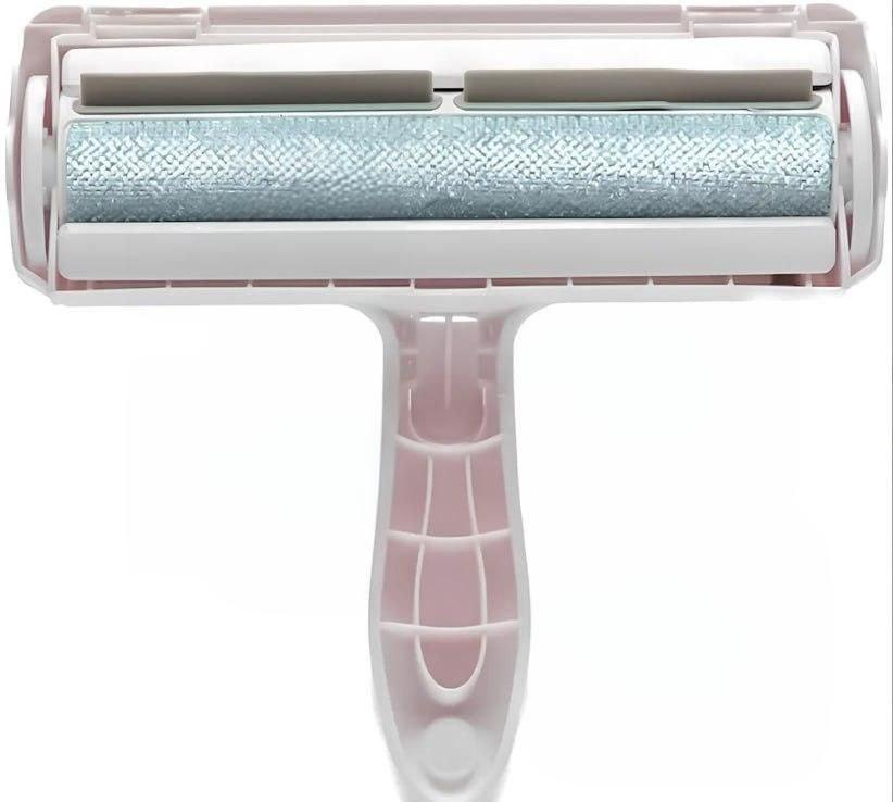 Щітка-Ролик від Шерсті Тварин Pet Hair Remover (Біла): Багаторазовий Валик з Контейнером для Чистки Меблів та Одягу - Nekasell