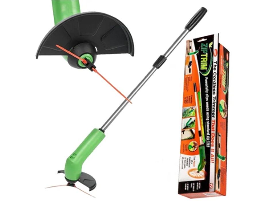 Ручна бездротова газонокосарка Zip Trim – Легкий та зручний спосіб підтримувати ідеальний газон без зайвих зусиль! - Nekasell