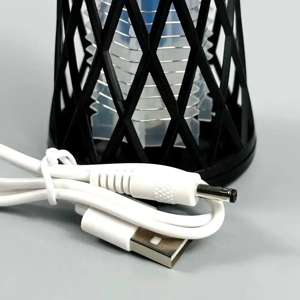 Лампа-Пастка від Комах TX-WD02 Mini 2в1 (Акумулятор 1200mAh): УФ-Знищувач Комарів USB, 14см - Nekasell