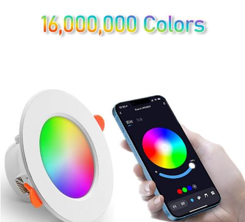 Розумний вбудований LED світильник Tuya Smart WiFi 10W | 2700-6500K | Керування зі смартфона | Голосове керування - Nekasell