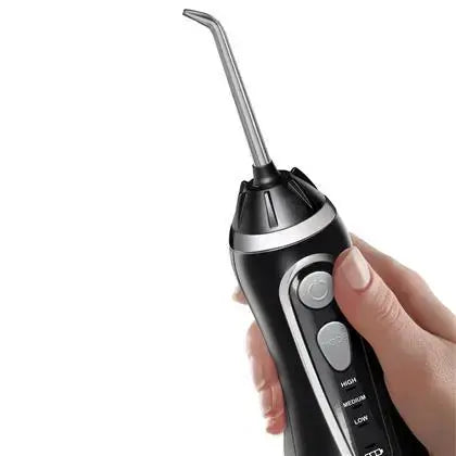 Іригатор Портативний Waterpik Cordless Advanced Water Flosser Black WP-562 – Ідеальне рішення для бездоганної гігієни порожнини рота! - Nekasell