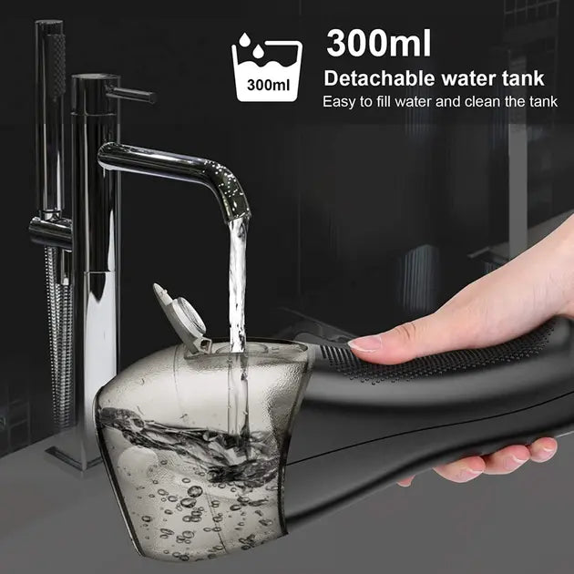 Іригатор Портативний Waterpik Cordless Advanced Water Flosser Black WP-562 – Ідеальне рішення для бездоганної гігієни порожнини рота! - Nekasell