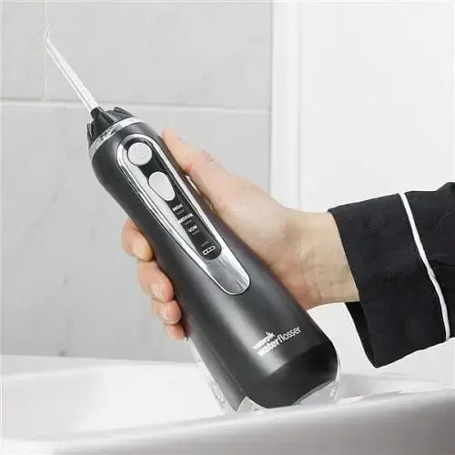 Іригатор Портативний Waterpik Cordless Advanced Water Flosser Black WP-562 – Ідеальне рішення для бездоганної гігієни порожнини рота! - Nekasell