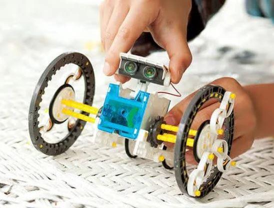 Конструктор Solar Robot 13-в-1 на Сонячних Батареях | STEM Навчальний Набір для Дітей | Робот DIY - Nekasell