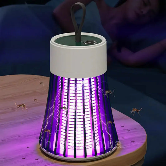 Лампа від Комарів USB Mosquito Killer Lamp (Акумуляторна): Електрична Пастка-Знищувач Комах - Nekasell