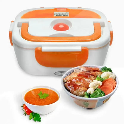 Ланч-бокс з підігрівом Electric Lunch Box: Гарячий обід будь-де | Контейнер для їжі з підігрівом від 220В - Nekasell
