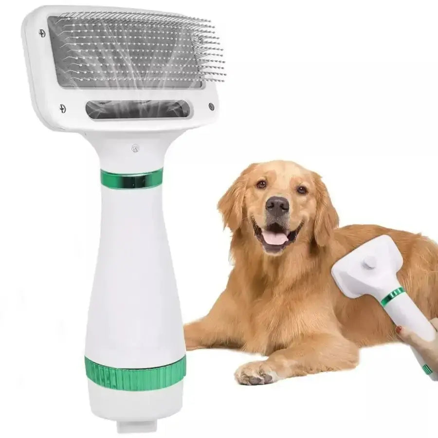 Фен-гребінець для тварин Pet Grooming Dryer WN-10 | 2-в-1 Сушка та Розчісування Шерсті Собак та Котів | Купити в Україні