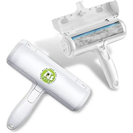 Щітка-Ролик від Шерсті Тварин Pet Hair Remover (Біла): Багаторазовий Валик з Контейнером для Чистки Меблів та Одягу - Nekasell