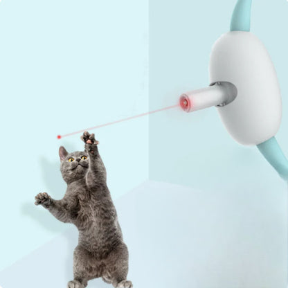 Розумний Лазерний Нашийник для Котів Smart Laser Collar: Автоматична Іграшка з USB Зарядкою - Nekasell
