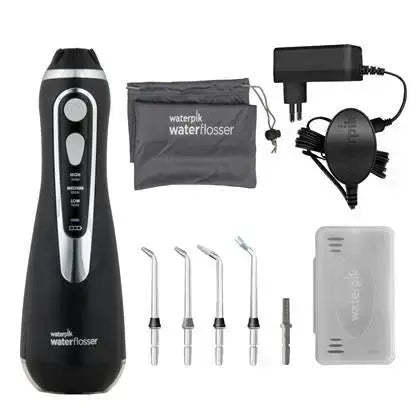 Іригатор Портативний Waterpik Cordless Advanced Water Flosser Black WP-562 – Ідеальне рішення для бездоганної гігієни порожнини рота! - Nekasell